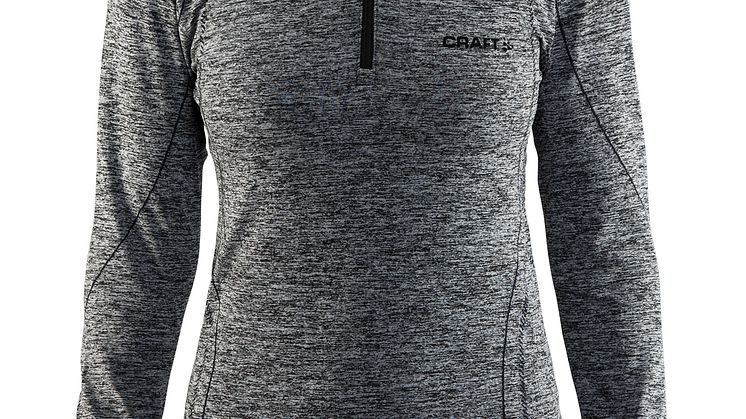 Active Comfort zip i färgen black