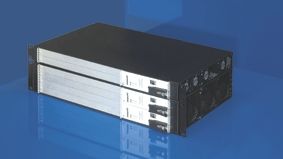 Slimbox Vario- nya tag för 19”-elektronikinbyggnad