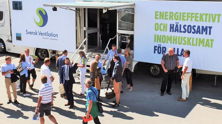 Seminarium i Almedalen i samarbete med Svensk Ventilation och Svensk Radonförening