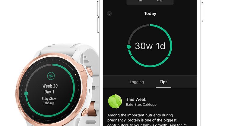 Garmin Schwangerschaftstracking
