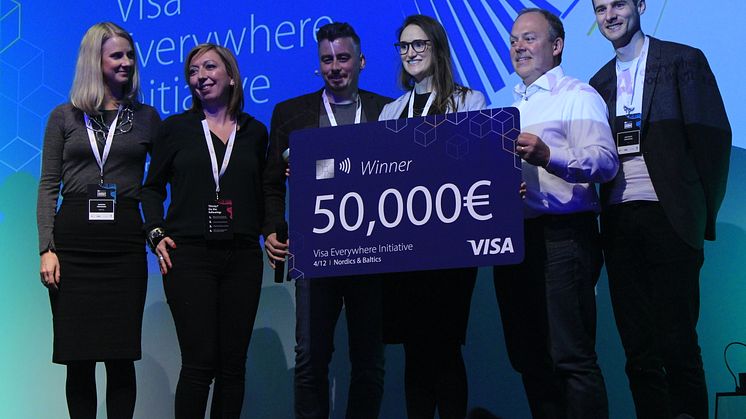 Auka vinner Visa Everywhere Initiative 