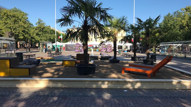 Pressinbjudan: Kom och häng på Karlstads nya strand!