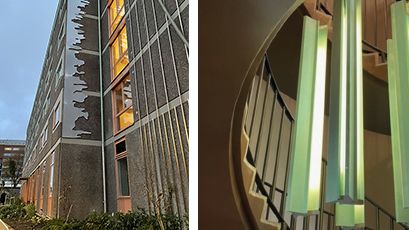 Konst och återbruk på Kustgatan i Majorna i Göteborg