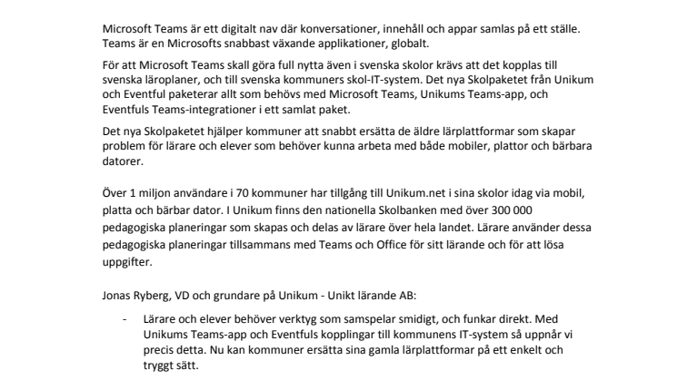Nytt skolpaket med Teams kan ersätta gamla lärplattformar