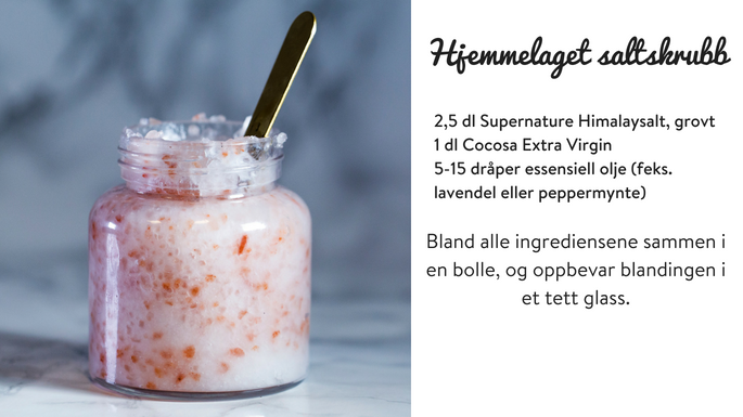 Hjemmelaget saltskrubb