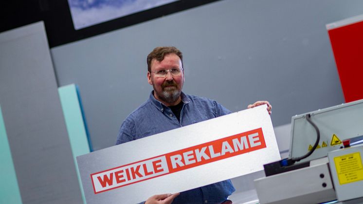 Hos Weikle har de drevet med reklame i mange år. Nå vil Fredrik Weikle løfte satsningen til et nytt nivå.