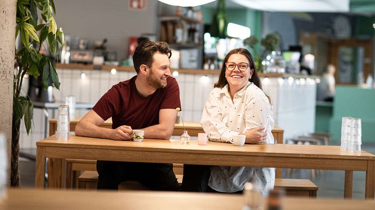Krögarparet Erik och Ellinor Andersson, grundare och ägare av SPILL.