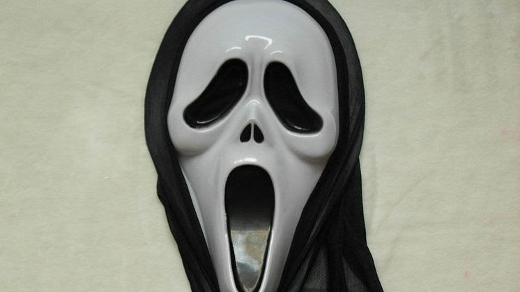 Scream' mask gang violently rob man returning home