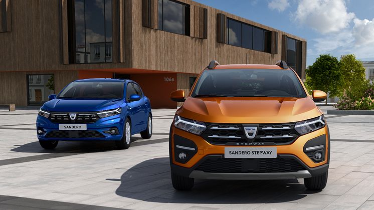 Nya Dacia Sandero och Dacia Sandero Stepway