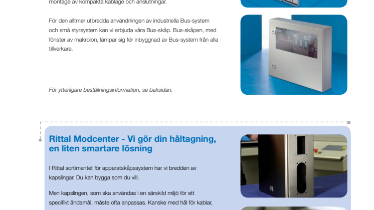 E-box EB & Bus-skåp BG