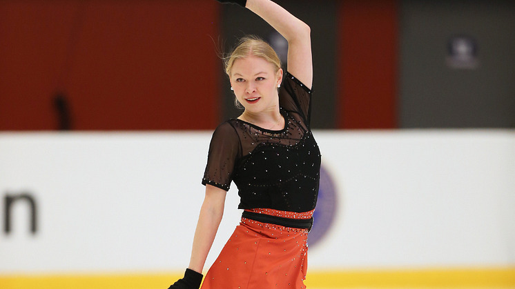 SM i konståkning : Guld till Emelie Ling
