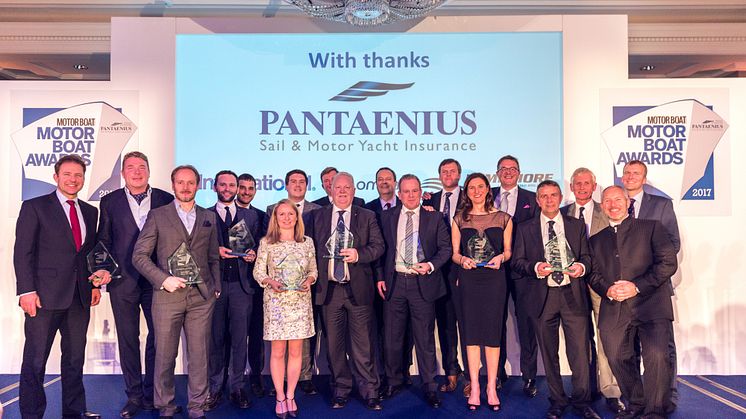 The winners of the 2017 Motor Boat Awards 