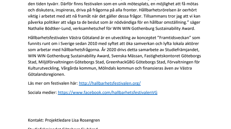 Det är dags att växla upp hållbarhetsarbetet och lära oss av varandra!