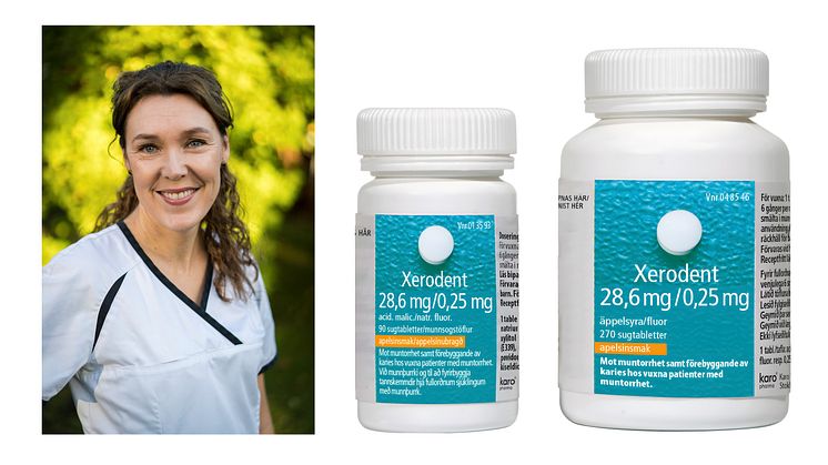 Xerodent är tillbaka! Tandhygienistens bästa tips mot muntorrhet