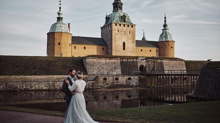 På Alla hjärtans dag anordnas Drop in-bröllop på Kalmar Slott.