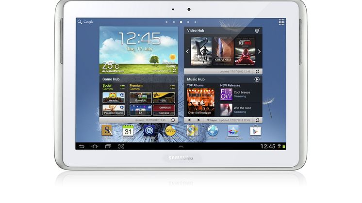 Samsung Galaxy Note 10.1 med inbyggt samhällsansvar och hållbarhet