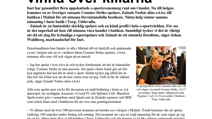 Världsstjärnan zAAz: ”Det är alltid lika kul att vinna över killarna” 