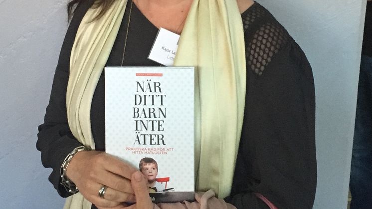 Kajsa Lamm Laurin erhåller stipendie för nyutgivna boken"När ditt barn inte äter" 