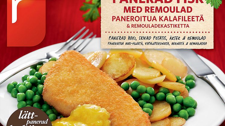 Dagens Paneroitua kalafileetä & remoulade-kastiketta 380g MSC
