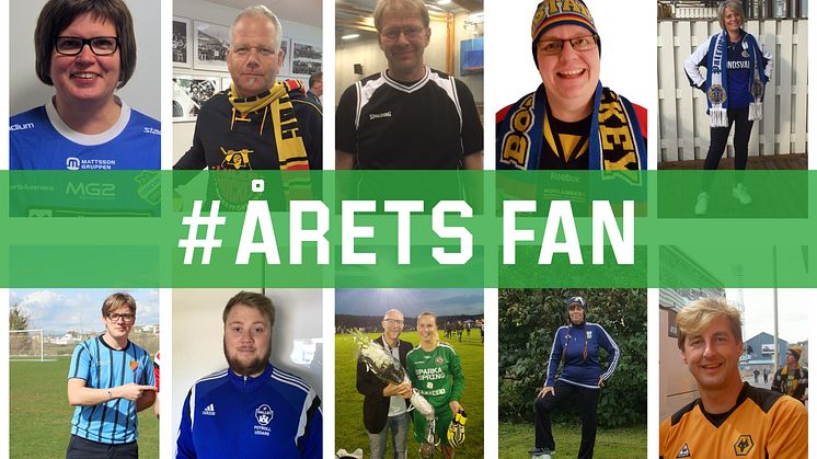 Finalisterna i Årets fan 2016