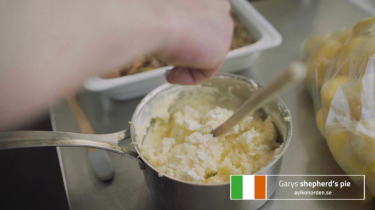 Gary lagar sin irländska shepherd´s pie