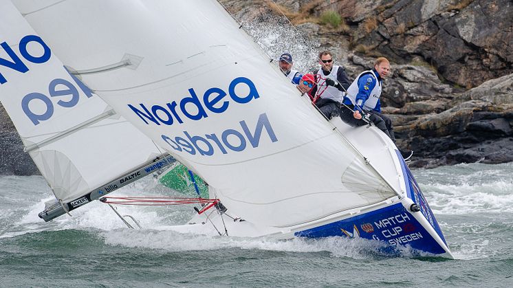 Björn Hansen klarade de hårda vindarna bra och är klar för kvartsfinal
