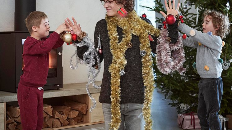 Julens tema på Åhléns är ”Tillsammans gör vi jul”!