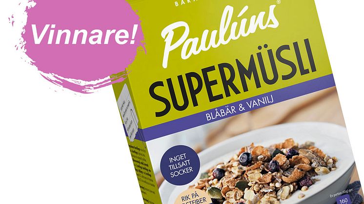 Paulúns bäst i müslitest