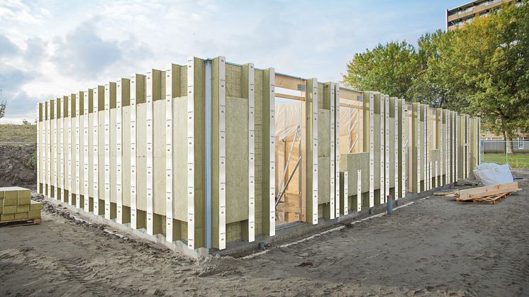ROCKWOOL vil revolutionere byggeriet med nyt byggesystem af stenuld