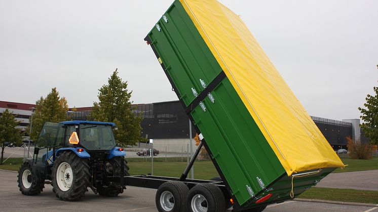 Multitrailer tippvagn