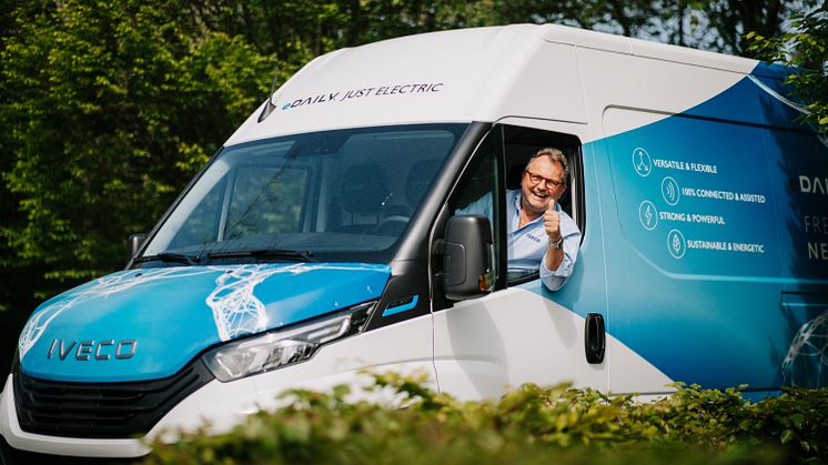 Premiere - kom og prøvekjør nye IVECO eDaily hos Bilsalg Kokstad