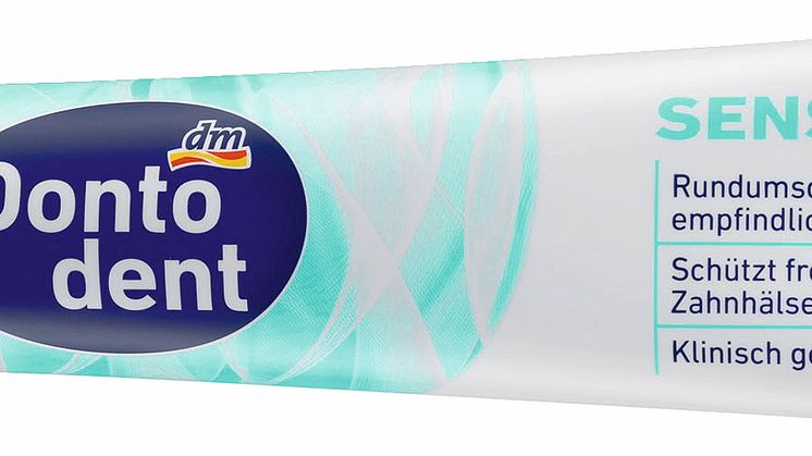 Bei Dontodent wird für 125ml-Zahncreme-Tuben ab sofort auf Monomaterial gesetzt – für eine bessere Recyclingfähigkeit.