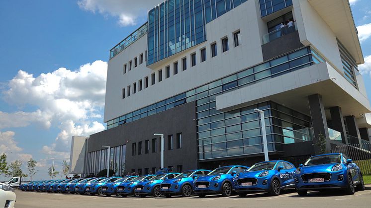 Flotă de 100 de vehicule Ford Puma fabricate la Craiova, achiziționate de compania românească Casa Noastră/QFORT