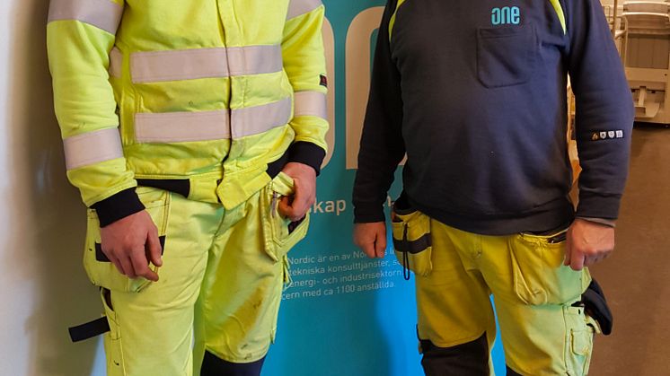 ONE Nordic-montörer i Karlshamn