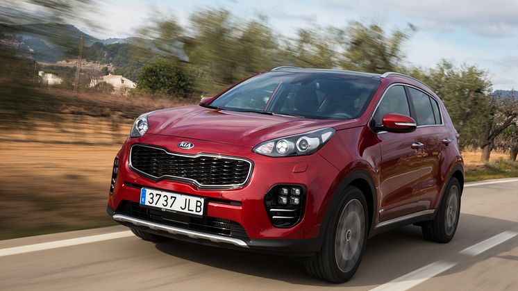 Kia lanserar nya Sportage GT Line i februari