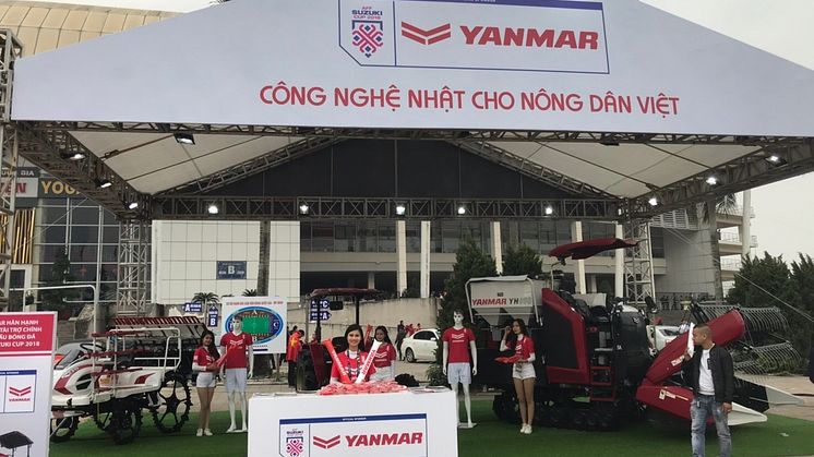 Yanmar booth