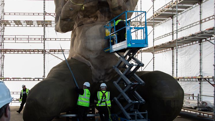 The Mother is in Oslo, being assembled into one piece.