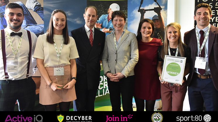 Royal seal of approval for student sport volunteers