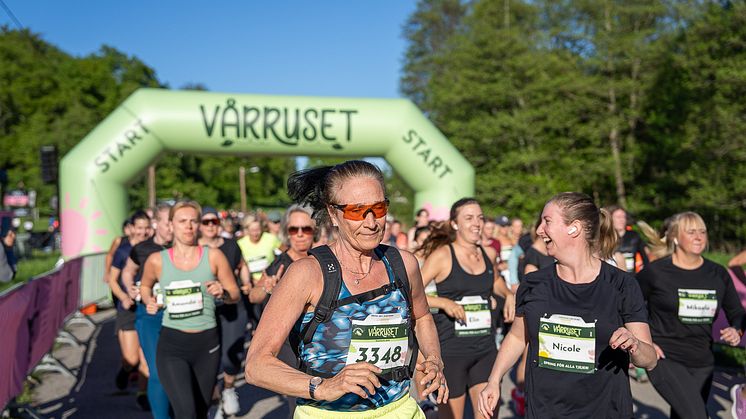 Vårruset samlas tusentals tjejer och kvinnor varje år! 