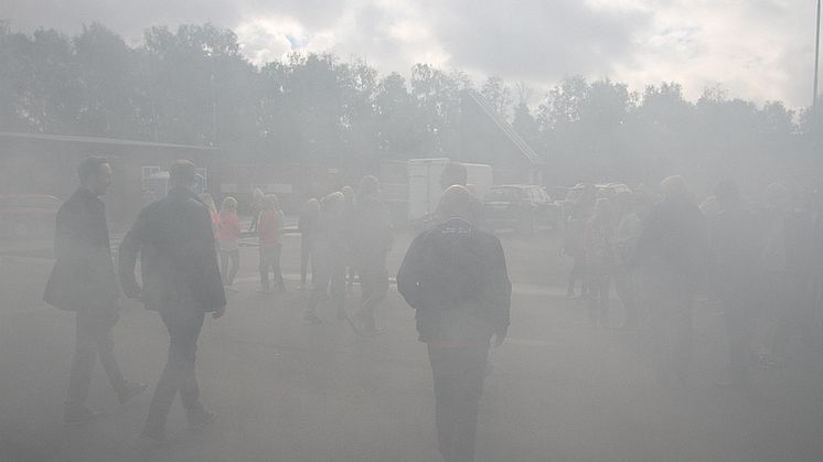 Under säkerhetsdagarna kommer eleverna till exempel att få träna på att utrymma en rökfylld lokal.