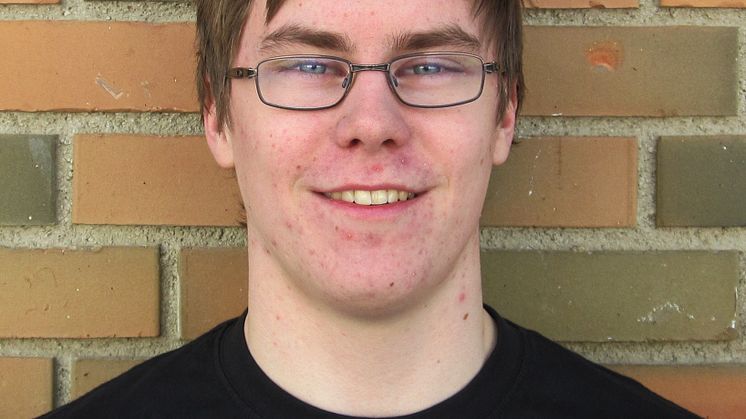 Marcus Estenberg, Falun, finalist i "SM för unga plåtslagare 2013".