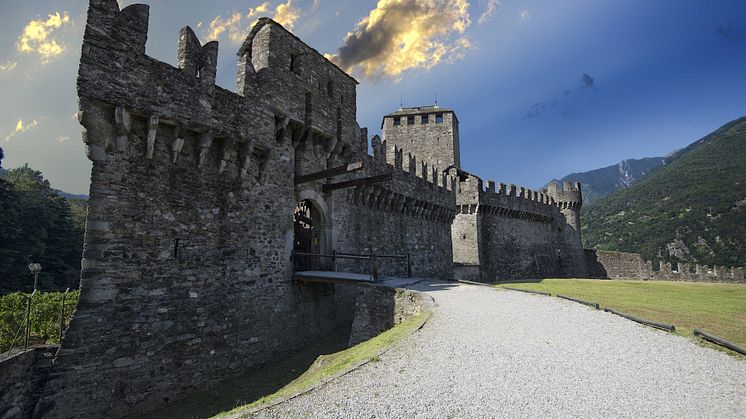 Castello di Montebello Bellinzona, Tessin 