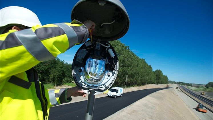 ONE Nordic AB installerar ny energieffektiv trafikbelysning på Hagastråket i Göteborg åt NCC