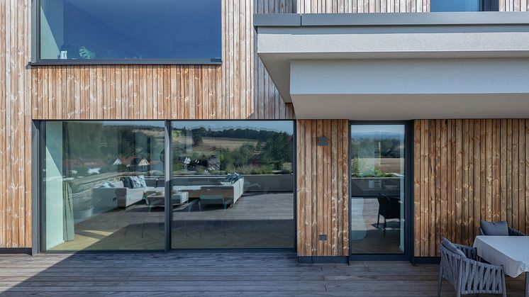 Charakterstark & langlebig: Fassade aus Kebony Character
