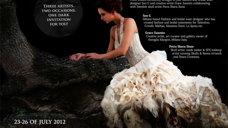 Draping Black - Poster