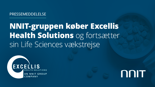 NNIT-gruppen køber Excellis Health Solutions og fortsætter sin Life Sciences-vækstrejse