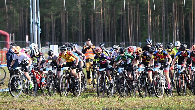 Ungdomscykelvasan 2023 start Oxberg