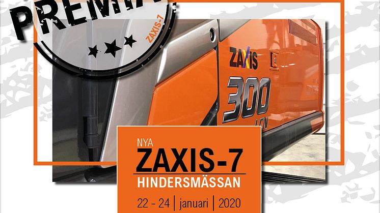 Sverigepremiär Hitachi ZX300LCN-7