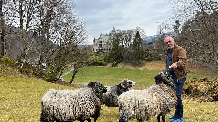 Driftsleder ved Gamlehaugen i Bergen, Tor Christiansen, går snart av med pensjon etter en årrekke i Statsbygg. Foto: Nils Tore Sæterdal (Statsbygg) 