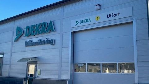 Nya besiktningsstationen i Helsingborg Väla.